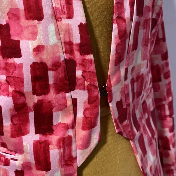Benetton Pink Blazer SZ US6 - Picture 3 of 7